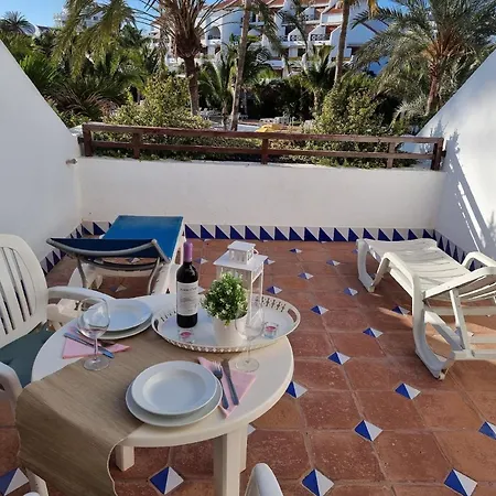 شقة Schone In Playa De La Americas Mit Gepflegtem Garten